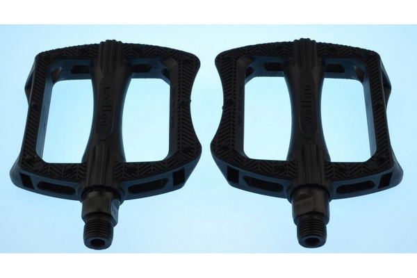 Педали Wellgo B-123, пласт., Cr-mo ось, черные