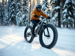 Как выбрать велосипед для катания зимой: на что обратить внимание